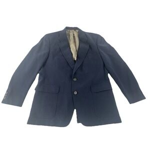 Jack Nicklaus Golden Bear Blue‎ Blazer Jacket Hart Schaffner Marx Raleighs Sz 46